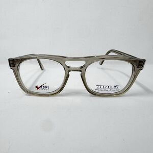 Titmus T83 GRA CS77 Z87-2 Protective Eyeglass Frames 52-20-145 Gray